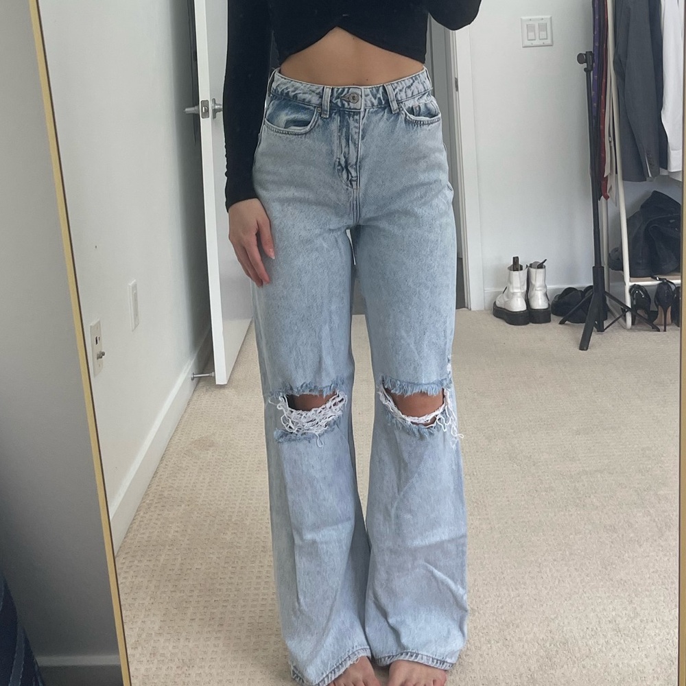 Zara Lightwash Jeans
